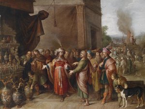 Croesus viser Solon sine skatter